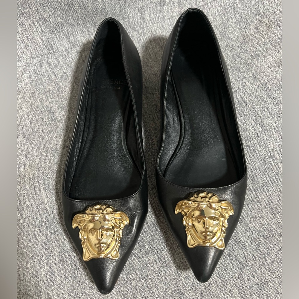 Versace Medusa Flats
